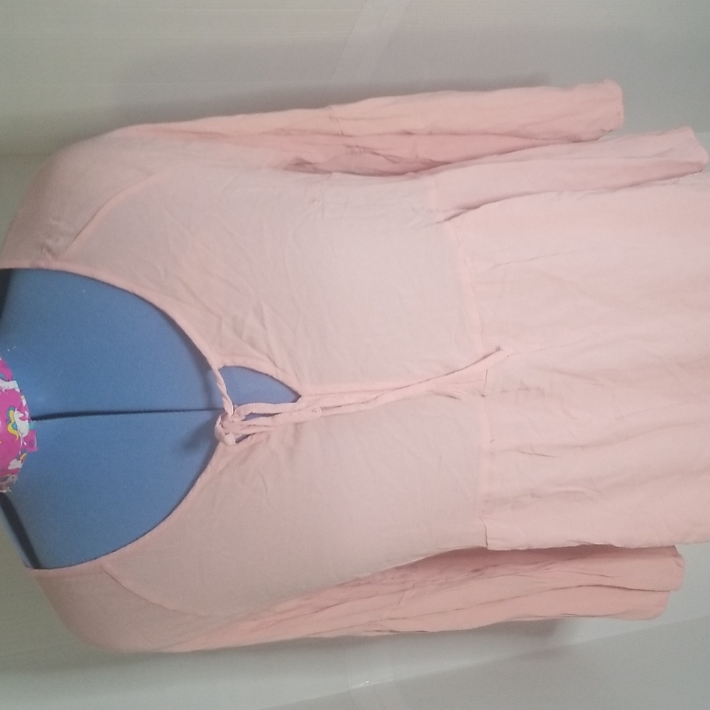 Torrid crepe babydoll blouse